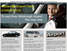 Tablet Screenshot of edinburghairport-taxis.com